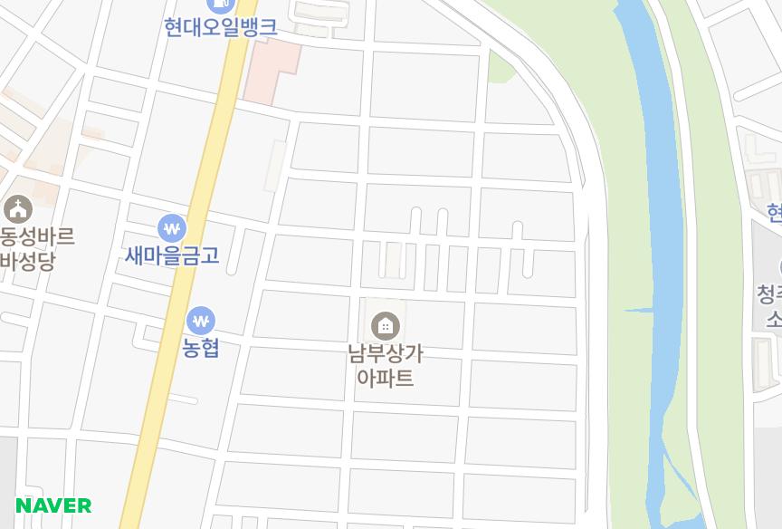 충청북도 청주시 서원구 모충동 혜주 위치·실거래 시세 지도