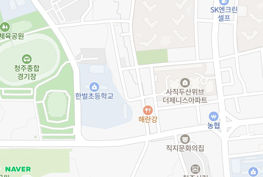 충청북도 청주시 서원구 사직동 장미맨션 위치·실거래 시세 지도