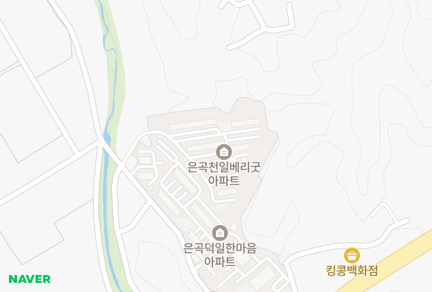 충청북도 청주시 청원구 내수읍 은곡리 천일은곡 위치·실거래 시세 지도