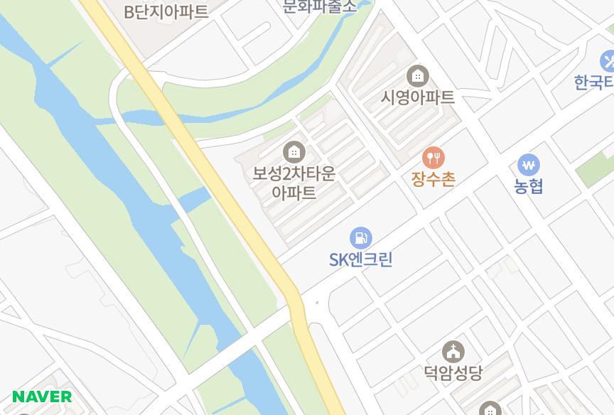충청북도 청주시 청원구 내덕동 보성3차 위치·실거래 시세 지도