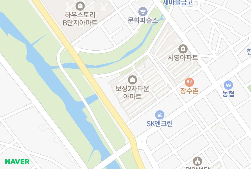 충청북도 청주시 청원구 내덕동 보성2차 위치·실거래 시세 지도
