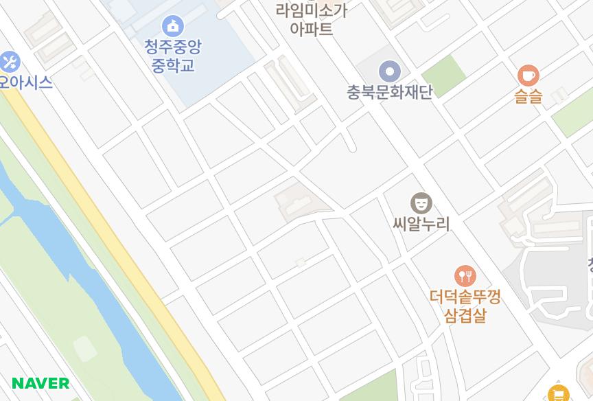 충청북도 청주시 청원구 우암동 우정 위치·실거래 시세 지도