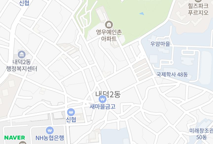 충청북도 청주시 청원구 내덕동 진흥 위치·실거래 시세 지도