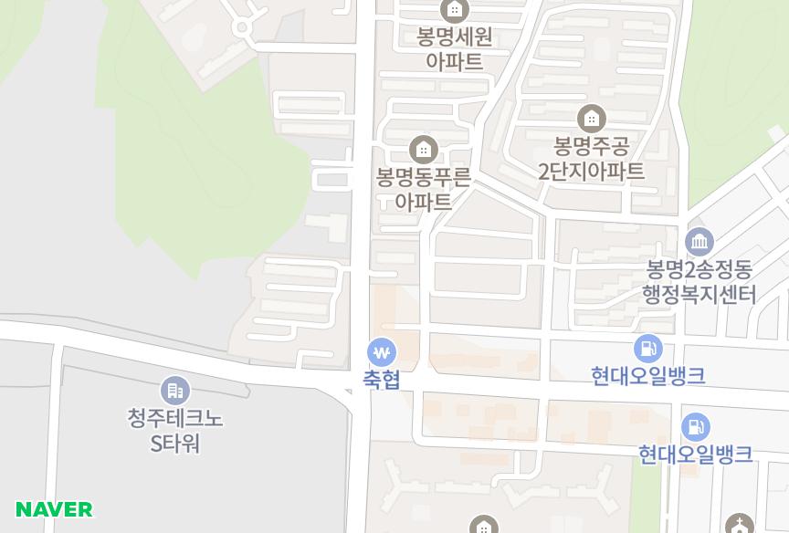 충청북도 청주시 흥덕구 봉명동 극동주얼리 위치·실거래 시세 지도