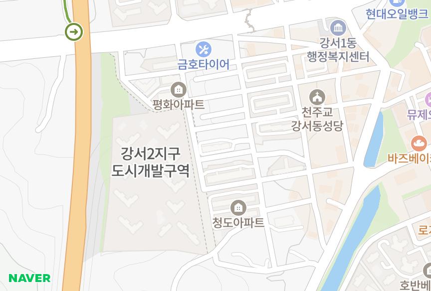 충청북도 청주시 흥덕구 강서동 덕흥 위치·실거래 시세 지도