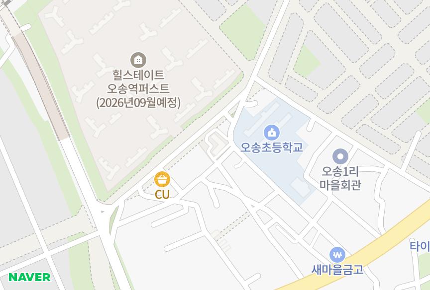 충청북도 청주시 흥덕구 오송읍 오송리 진흥 위치·실거래 시세 지도