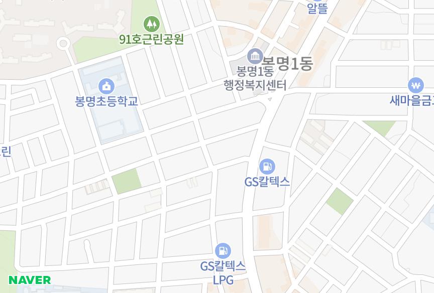 충청북도 청주시 흥덕구 봉명동 봉명주연맨션 위치·실거래 시세 지도