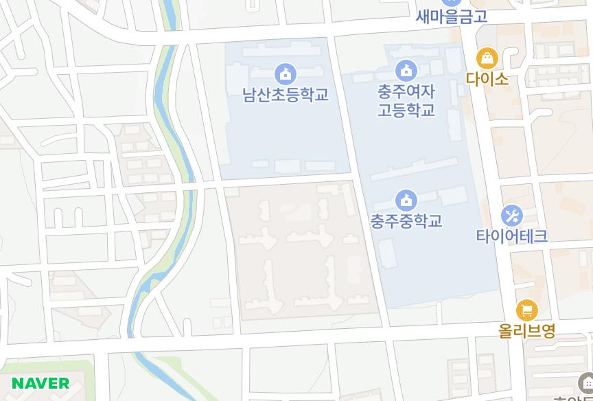 충청북도 충주시 용산동 용산용산주공1차 위치·실거래 시세 지도