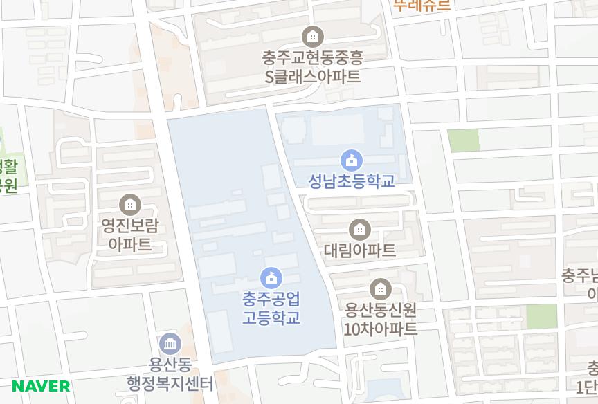충청북도 충주시 용산동 대림 위치·실거래 시세 지도