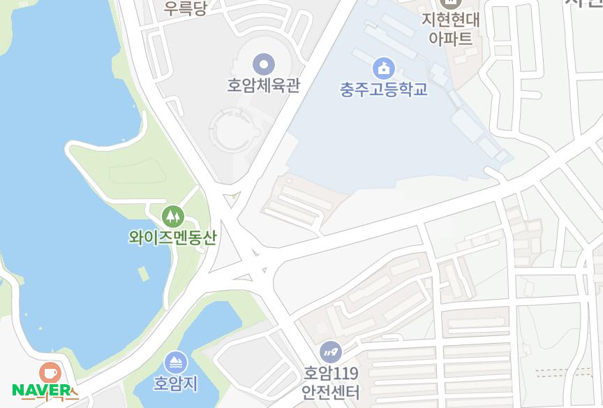 충청북도 충주시 호암동 호암한양 위치·실거래 시세 지도