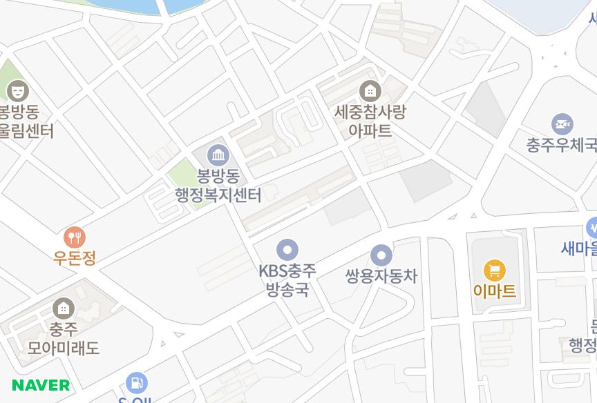 충청북도 충주시 봉방동 영천시영 위치·실거래 시세 지도