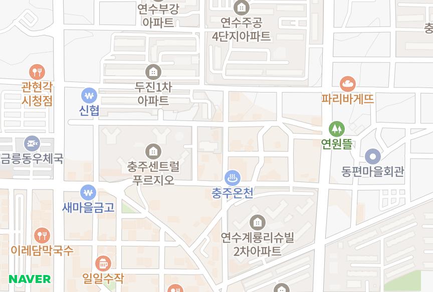 충청북도 충주시 연수동 연수연수L팰리스2차 위치·실거래 시세 지도