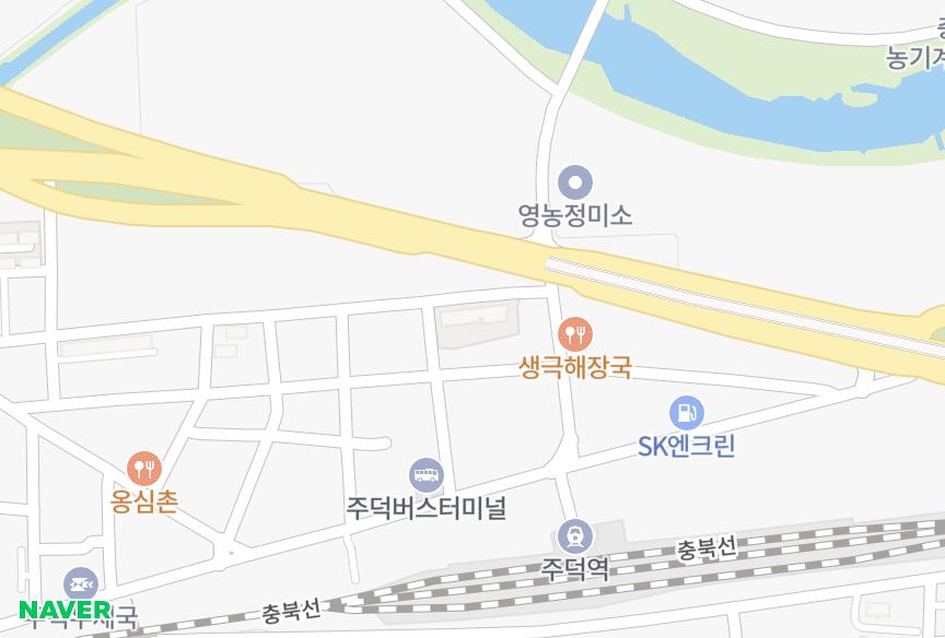 충청북도 충주시 주덕읍 신양리 백남진달래 위치·실거래 시세 지도