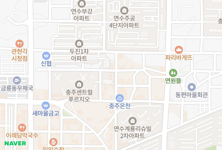 충청북도 충주시 연수동 연수연수L팰리스1차 위치·실거래 시세 지도