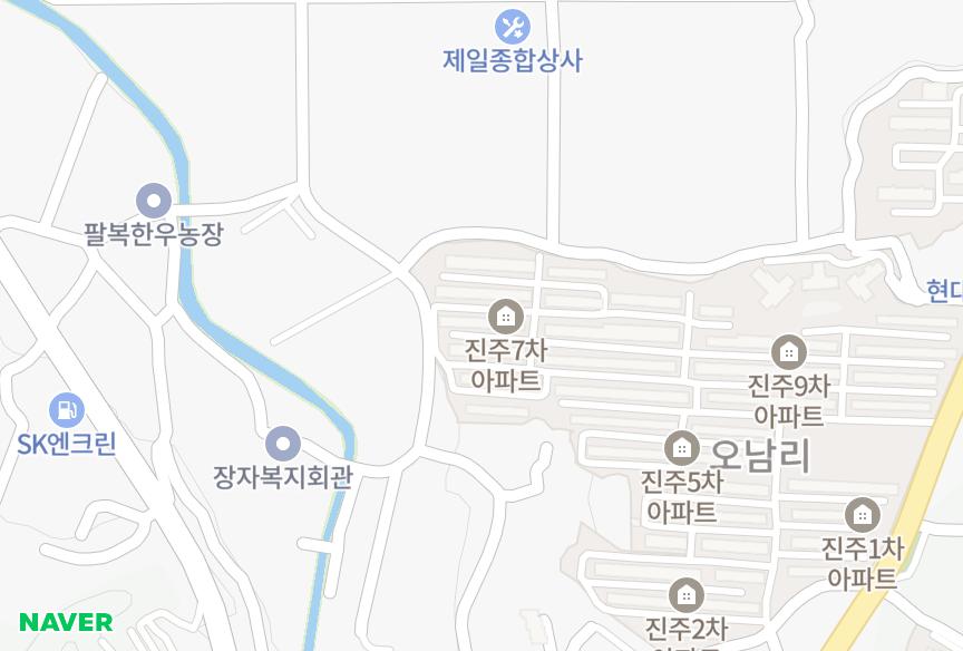 경기도 남양주시 오남읍 오남리 진주7차 위치·실거래 시세 지도