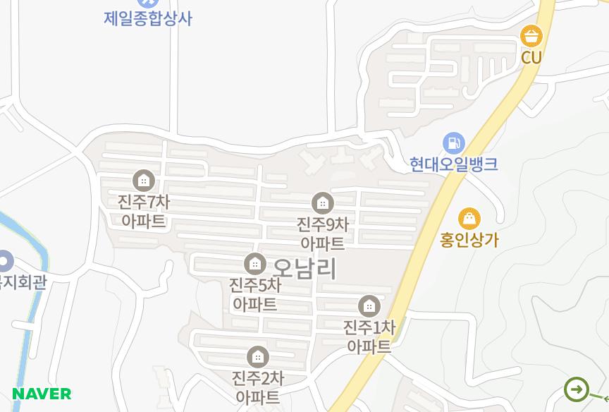 경기도 남양주시 오남읍 오남리 진주9차 위치·실거래 시세 지도