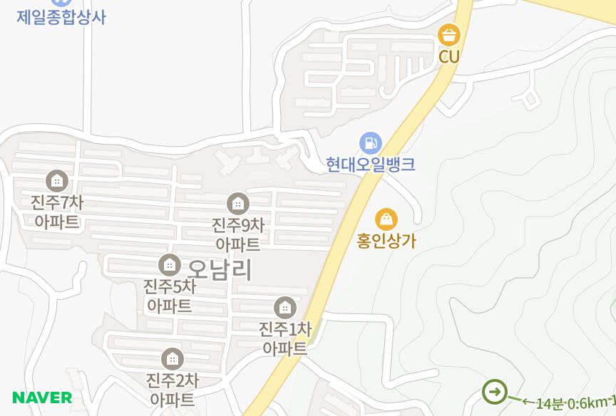 경기도 남양주시 오남읍 오남리 진주10차 위치·실거래 시세 지도