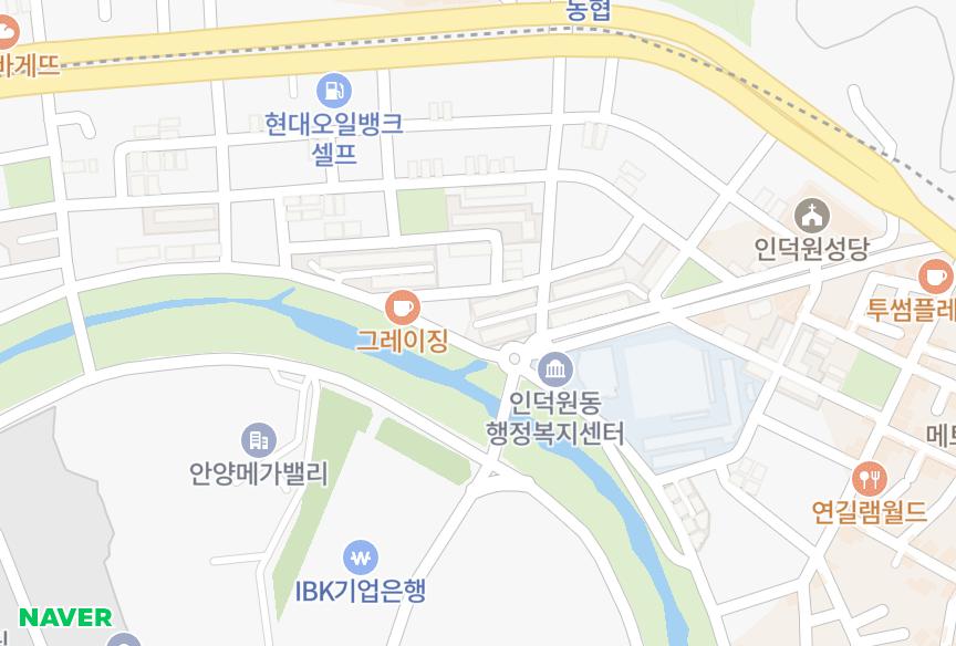 경기도 안양시 동안구 관양동 한미C,D 위치·실거래 시세 지도