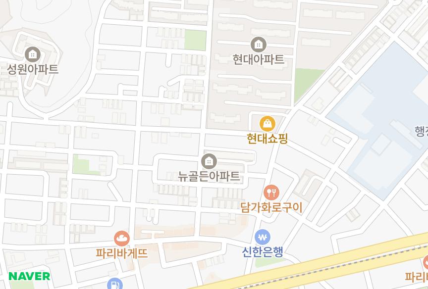 경기도 안양시 동안구 관양동 뉴골든다동 위치·실거래 시세 지도