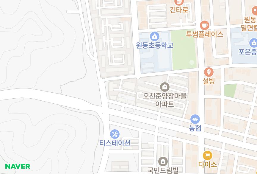 경상북도 포항시 남구 오천읍 문덕리 센트럴파크A동,B동 위치·실거래 시세 지도