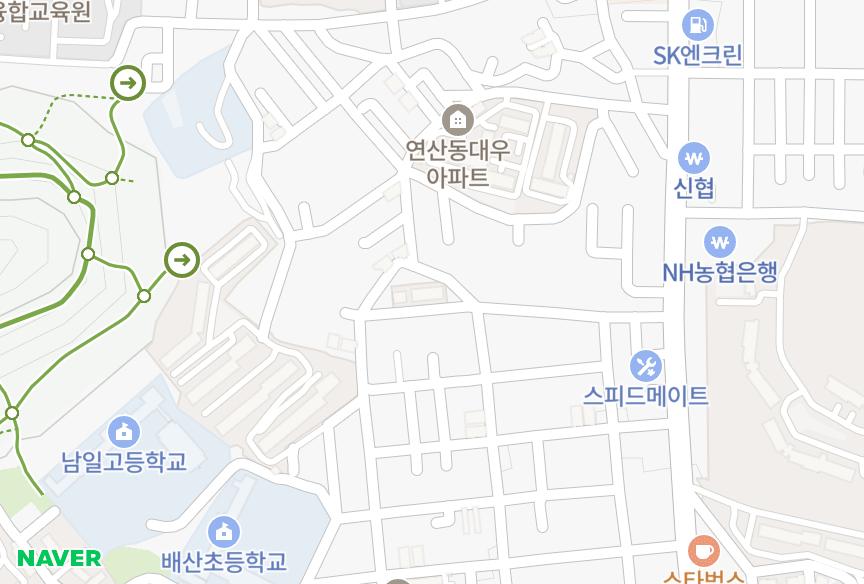 부산광역시 수영구 망미동 영미가동 위치·실거래 시세 지도