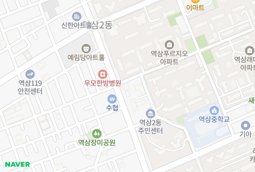 서울특별시 강남구 역삼동 상지리츠빌2호라인 위치·실거래 시세 지도