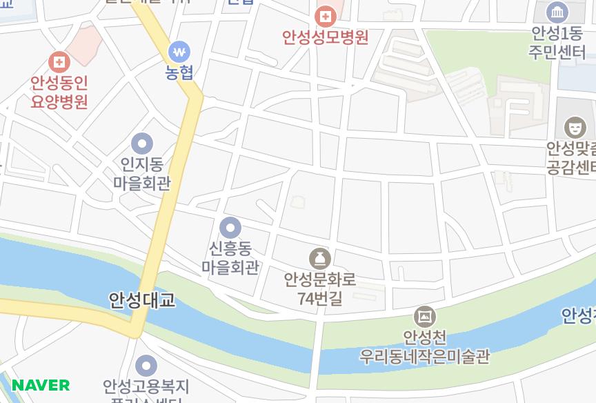 경기도 안성시 신흥동 신흥빌리지 위치·실거래 시세 지도