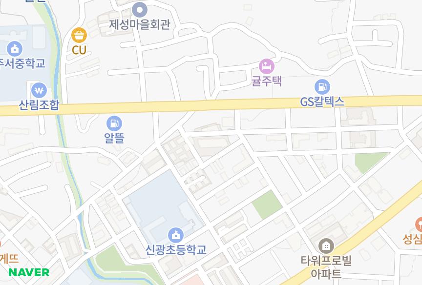 제주특별자치도 제주시 연동 제일가동 위치·실거래 시세 지도