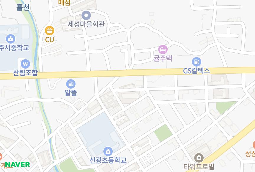 제주특별자치도 제주시 연동 제일나동 위치·실거래 시세 지도