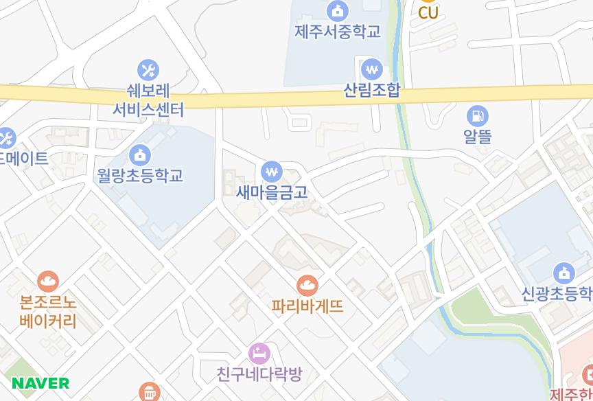 제주특별자치도 제주시 연동 정한맨션 위치·실거래 시세 지도