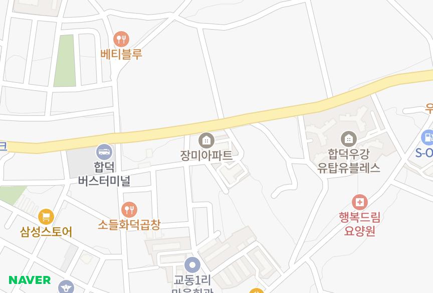 충청남도 당진시 우강면 창리 장미가동 위치·실거래 시세 지도