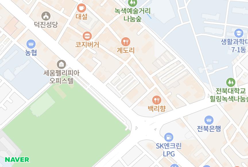 전북특별자치도 전주시 덕진구 금암동 세원 위치·실거래 시세 지도