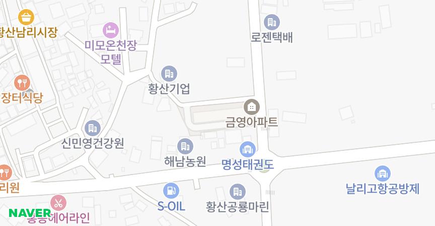 금영 위치 지도