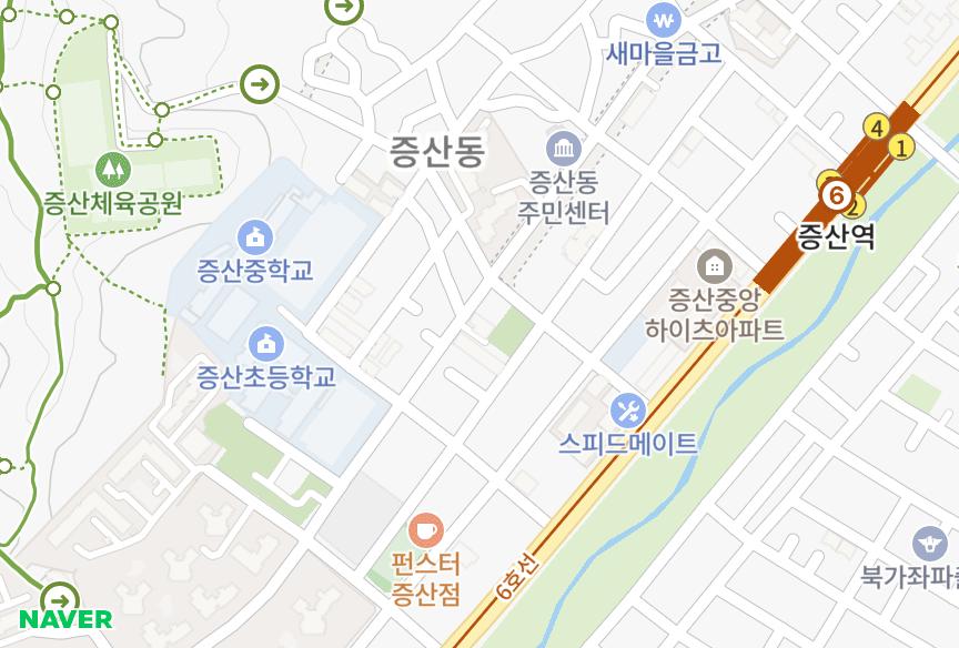 서울특별시 은평구 증산동 두성 위치·실거래 시세 지도
