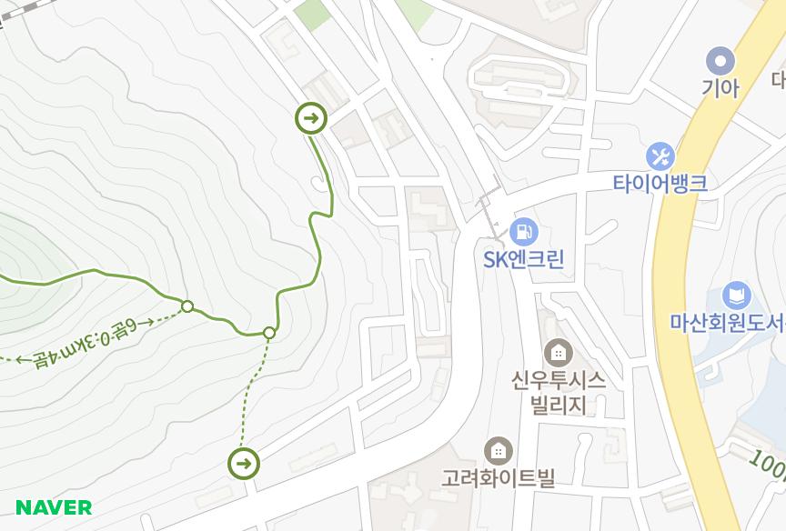 경상남도 창원시 마산회원구 석전동 신우 위치·실거래 시세 지도