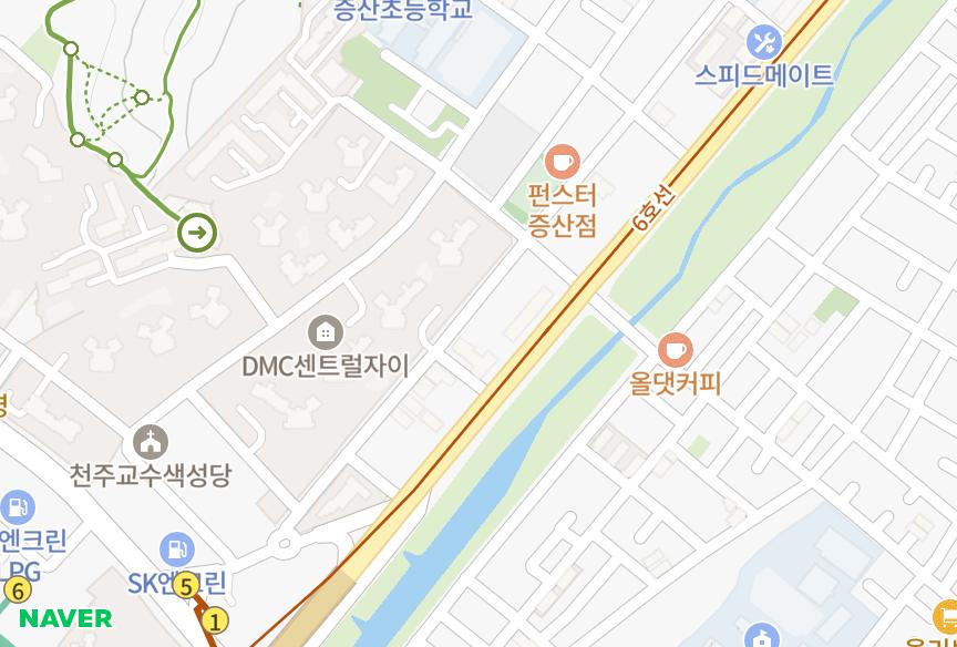 서울특별시 은평구 증산동 청운 위치·실거래 시세 지도