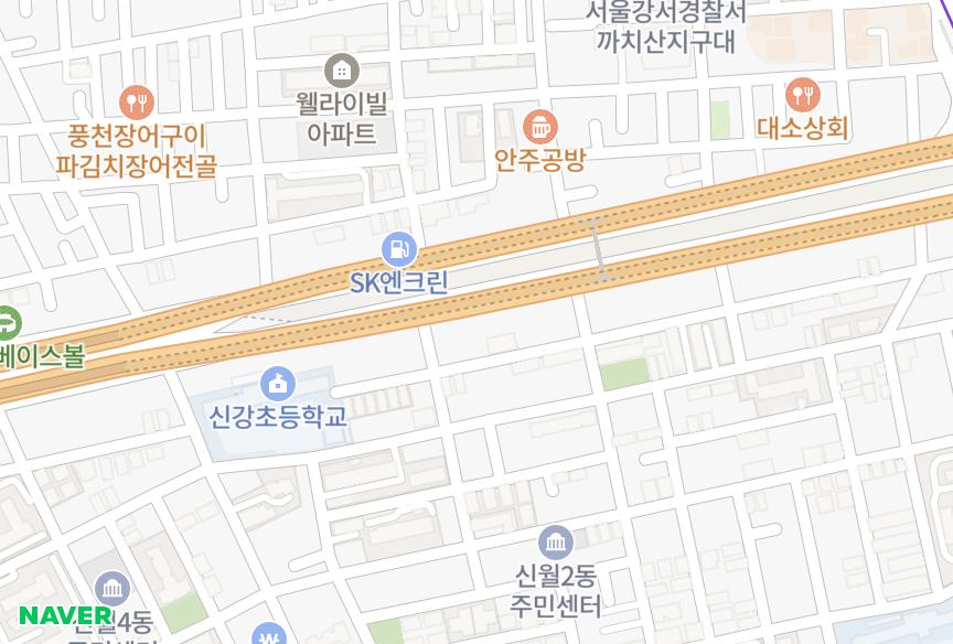 서울특별시 양천구 신월동 예담파크뷰 위치·실거래 시세 지도